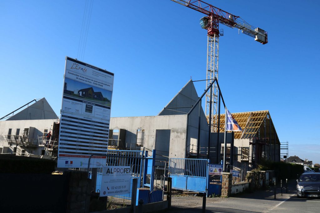 Construction de la maison de santé de l'Ernée
