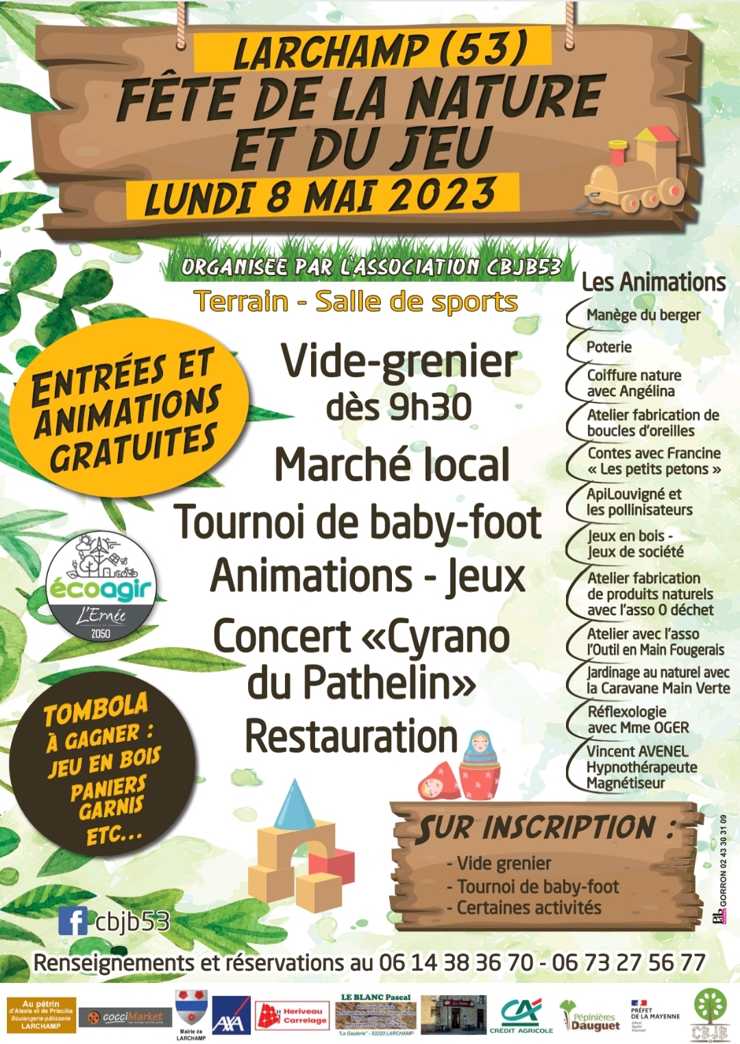 Fête de la nature et du jeu - Larchamp