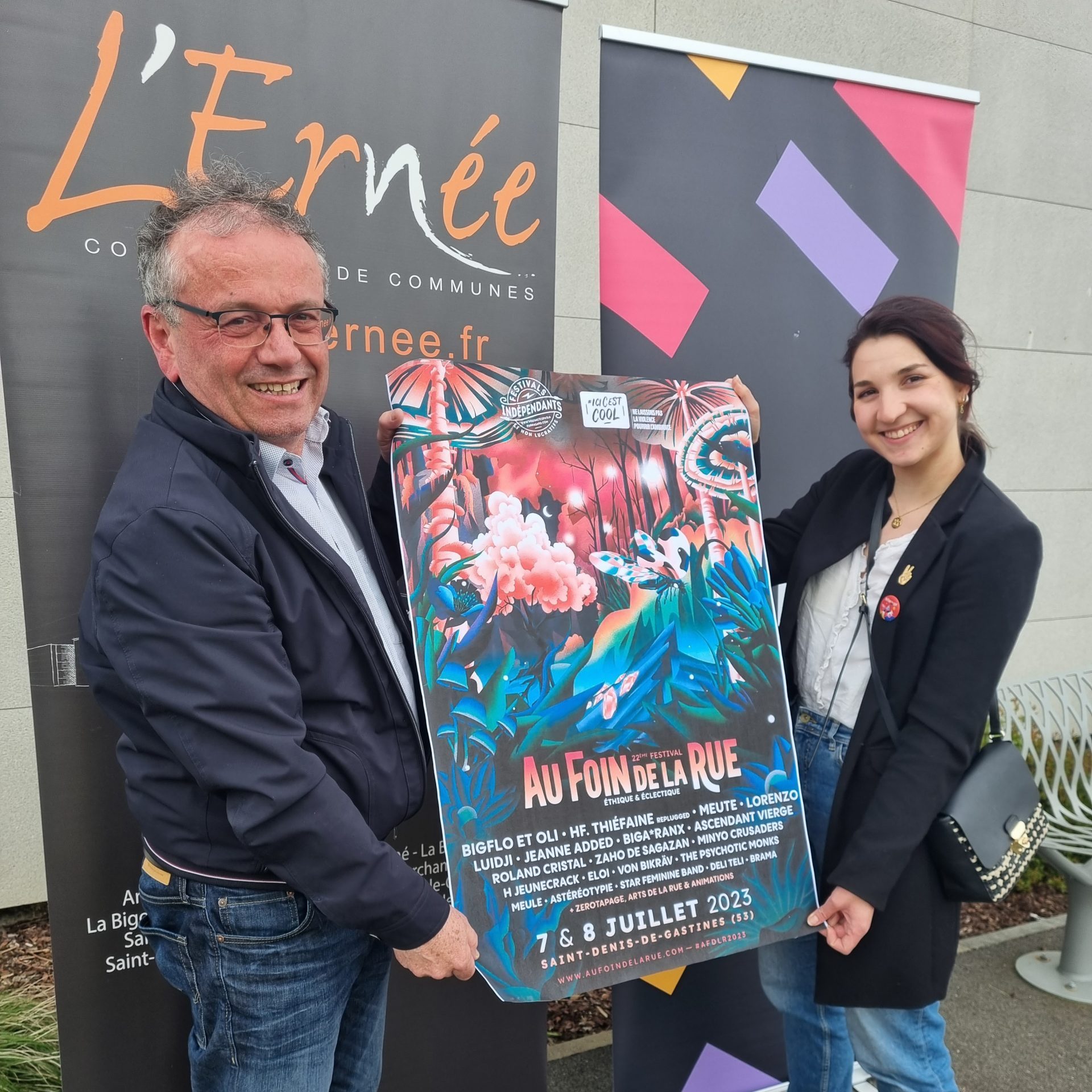 L'Ernée partenaire essentiel de l'association Au Foin de la Rue