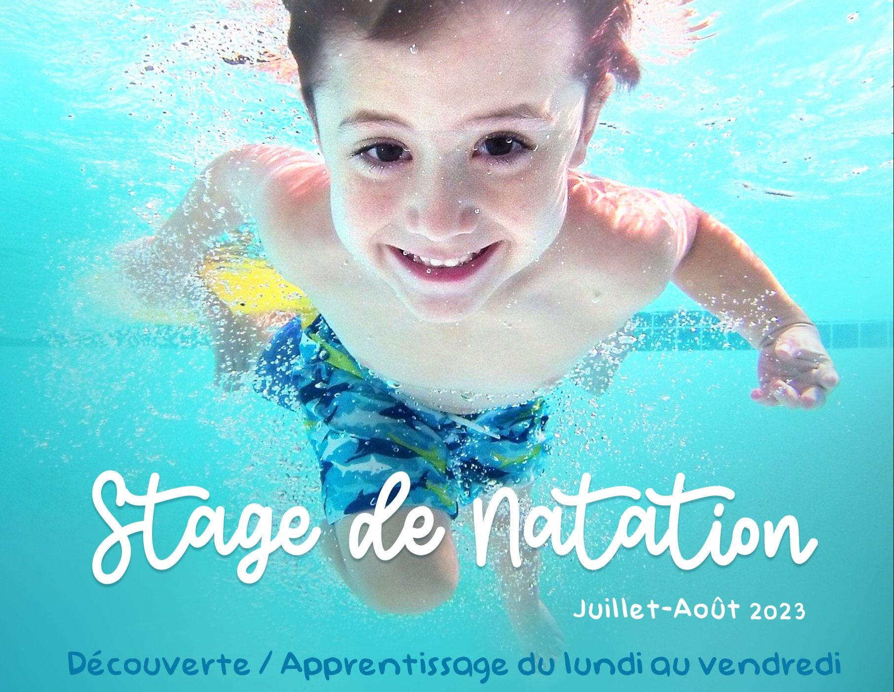 Stage de natation à l'AquaFitness