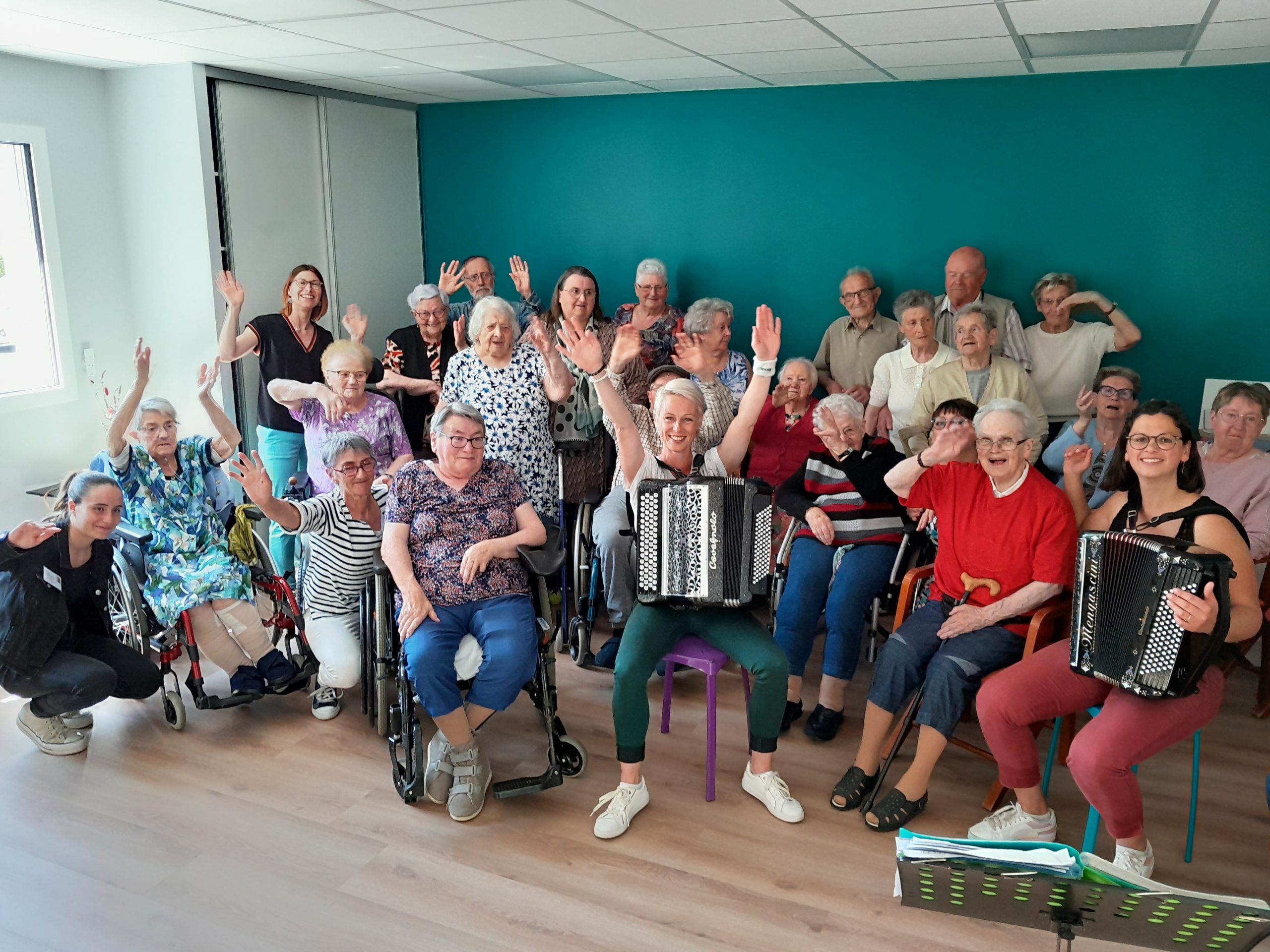 Première rencontre entre correspondants d'EHPAD