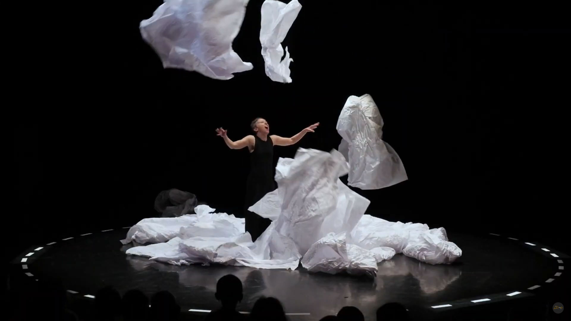 Papiers Dansés / Danse, arts plastiques – La Libentère