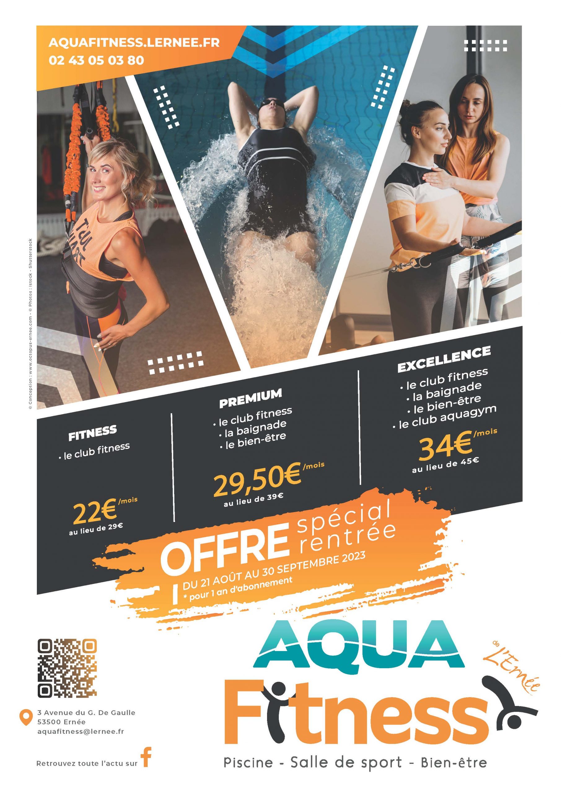 Offre de rentrée - AquaFitness