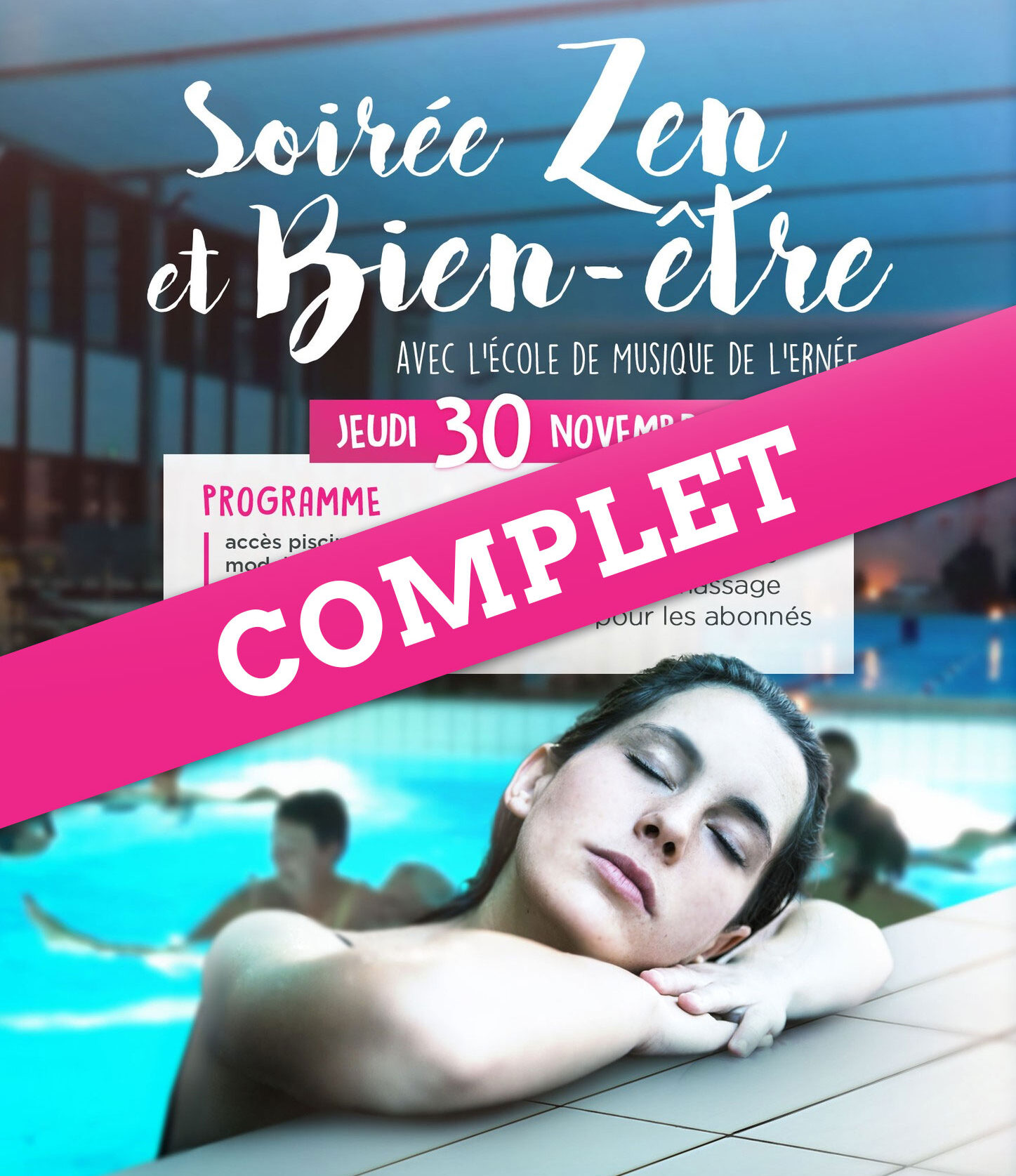 Soirée Zen et Bien-être à l'AquaFitness