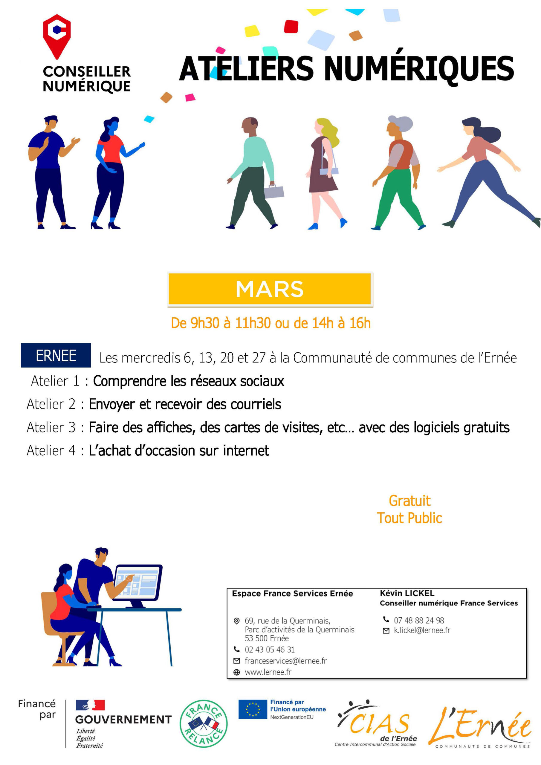 Ateliers numériques - France Services