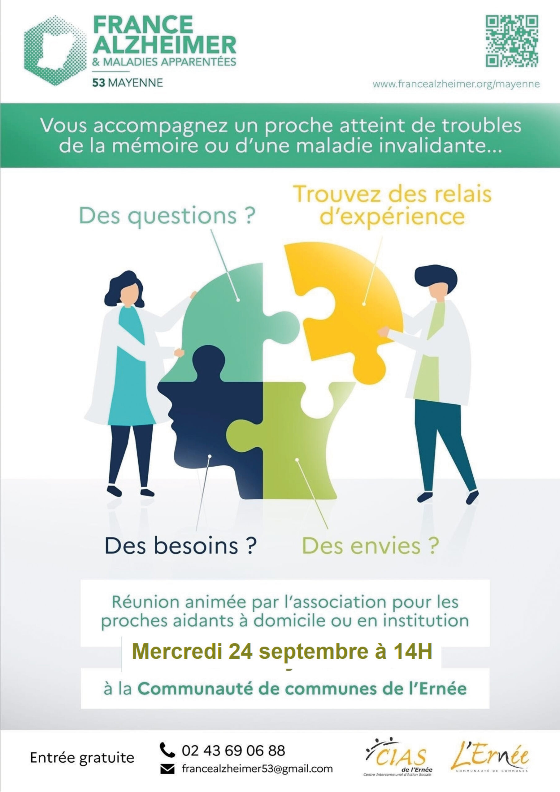 Groupe de parole • France Alzheimer
