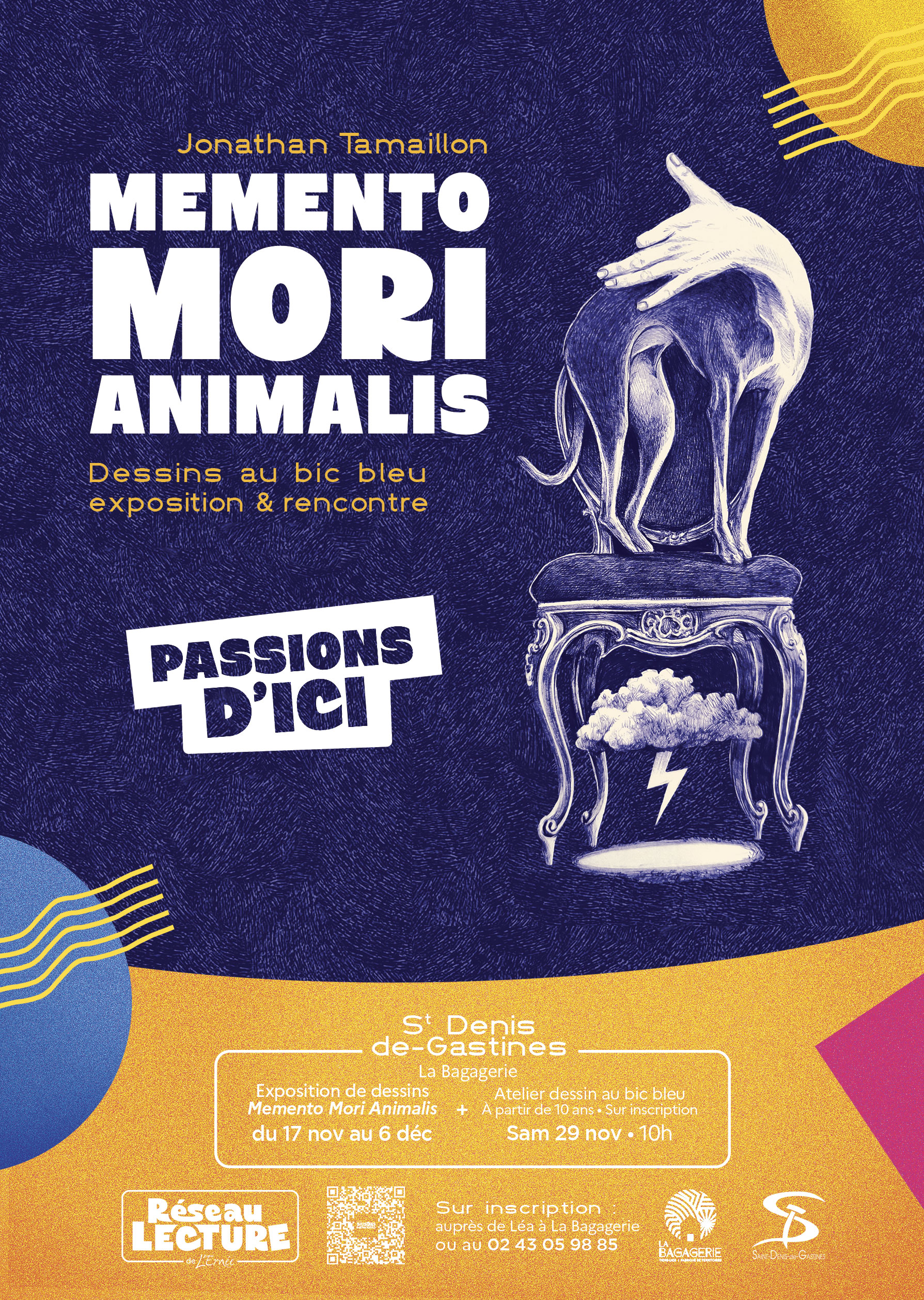 Réseau lecture / Passions d’ici • Memento Mori Animalis par Jonathan Tamaillon