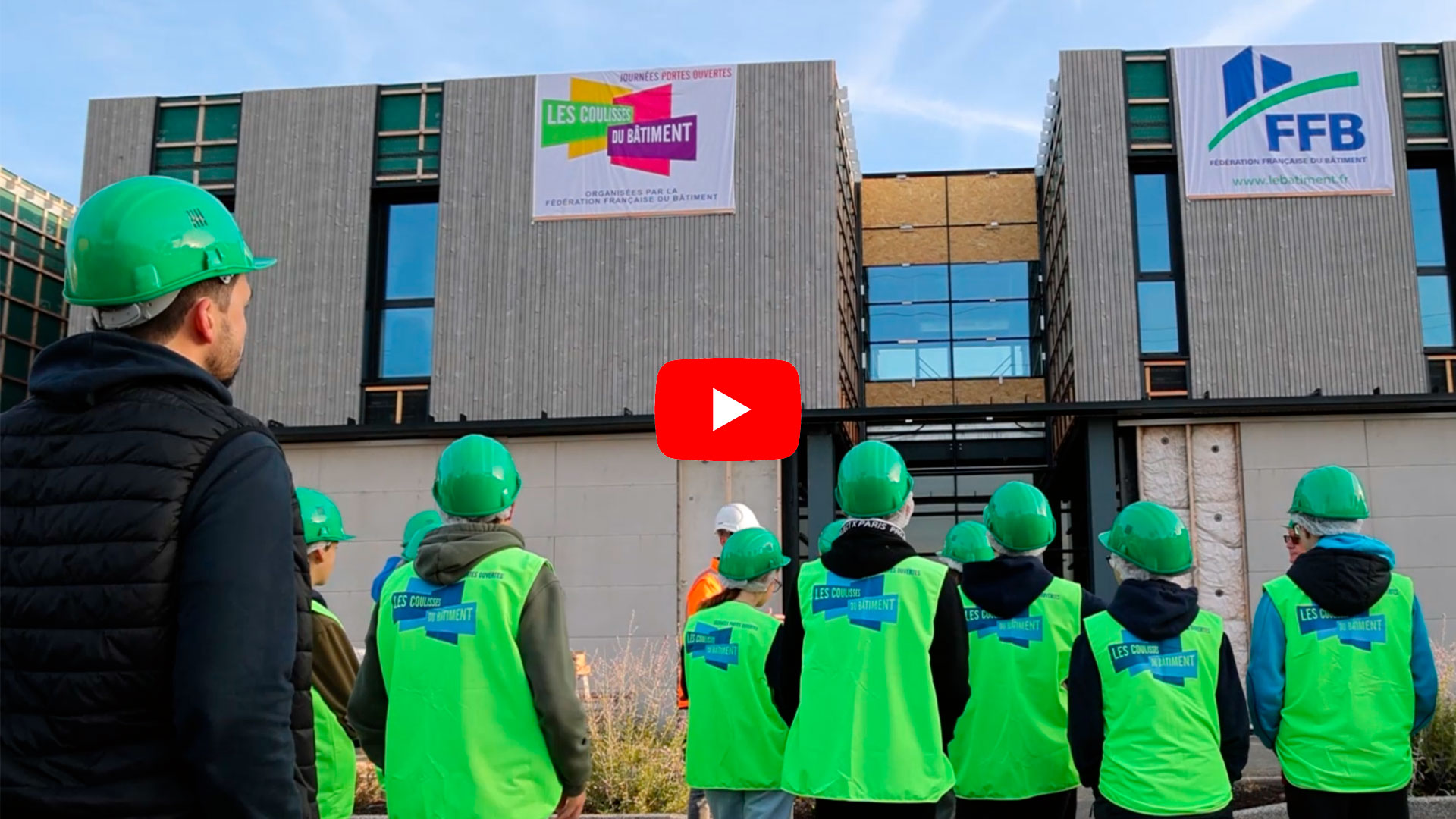Les Coulisse du Bâtiment • Visite du chantier d’extension