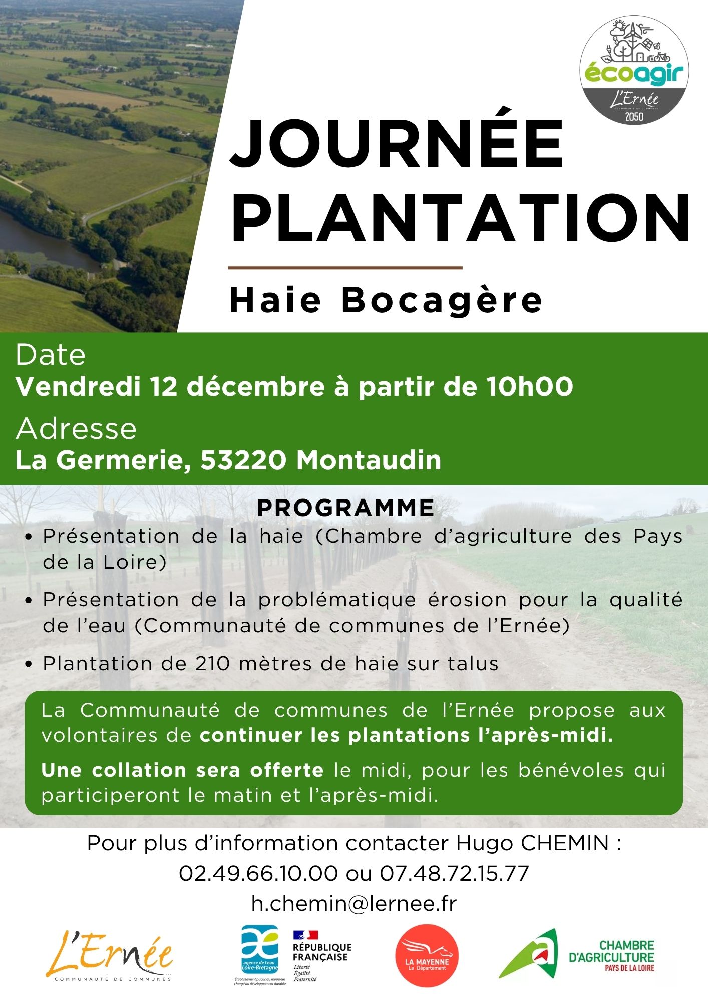 Journée Plantation – Haie Bocagère