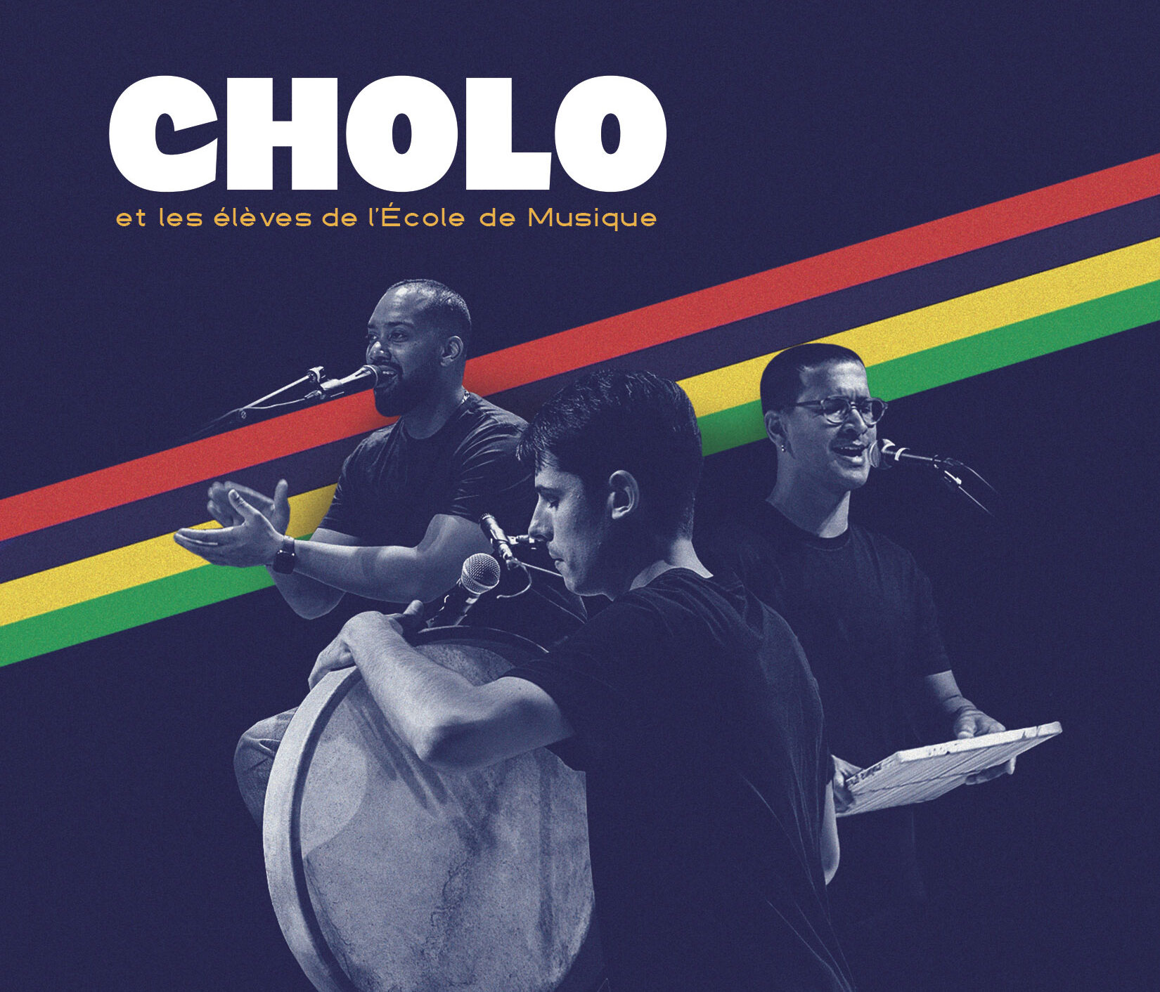 CHOLO – avec les élèves de l&rsquo;École de Musique de l&rsquo;Ernée • Séga traditionnel revisité