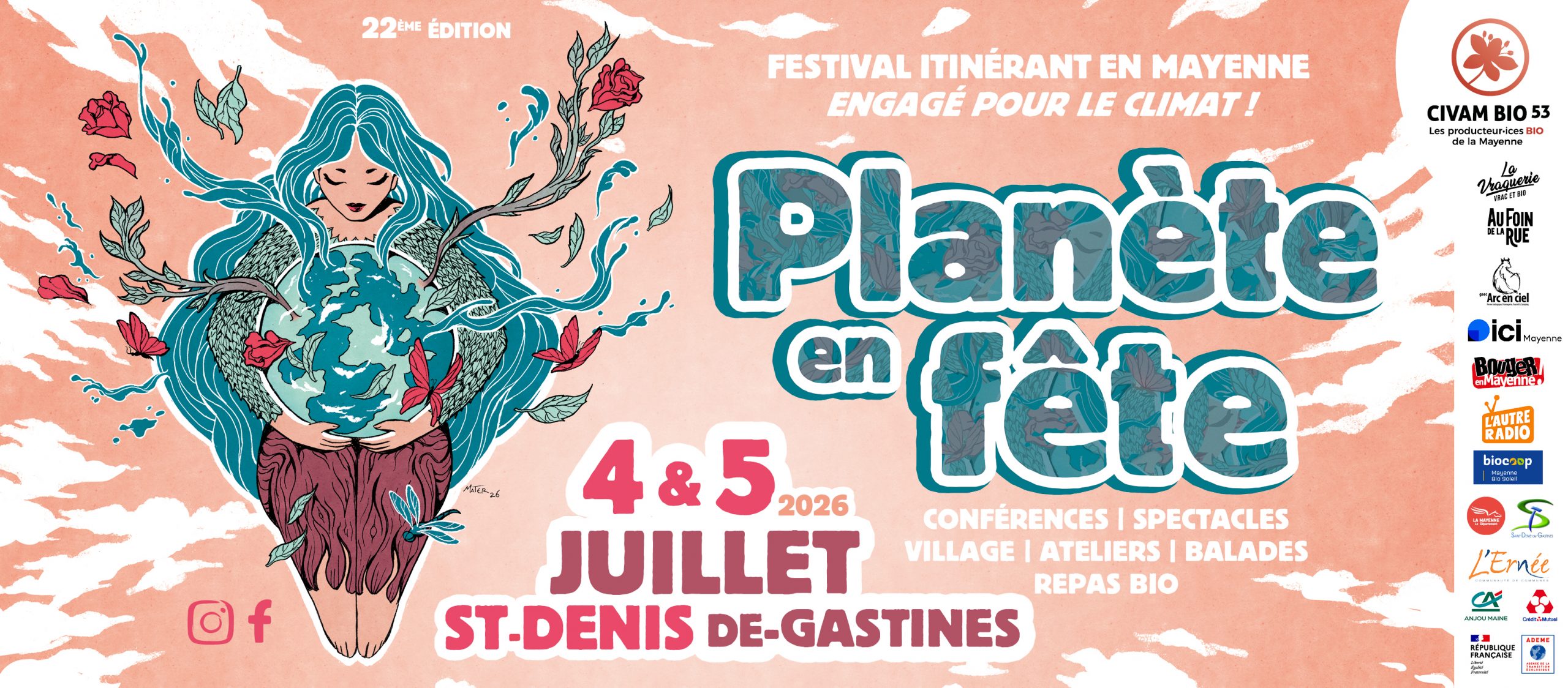 Planète en fête • Festival éco-responsable itinérant / Saint-Denis-de-Gastines