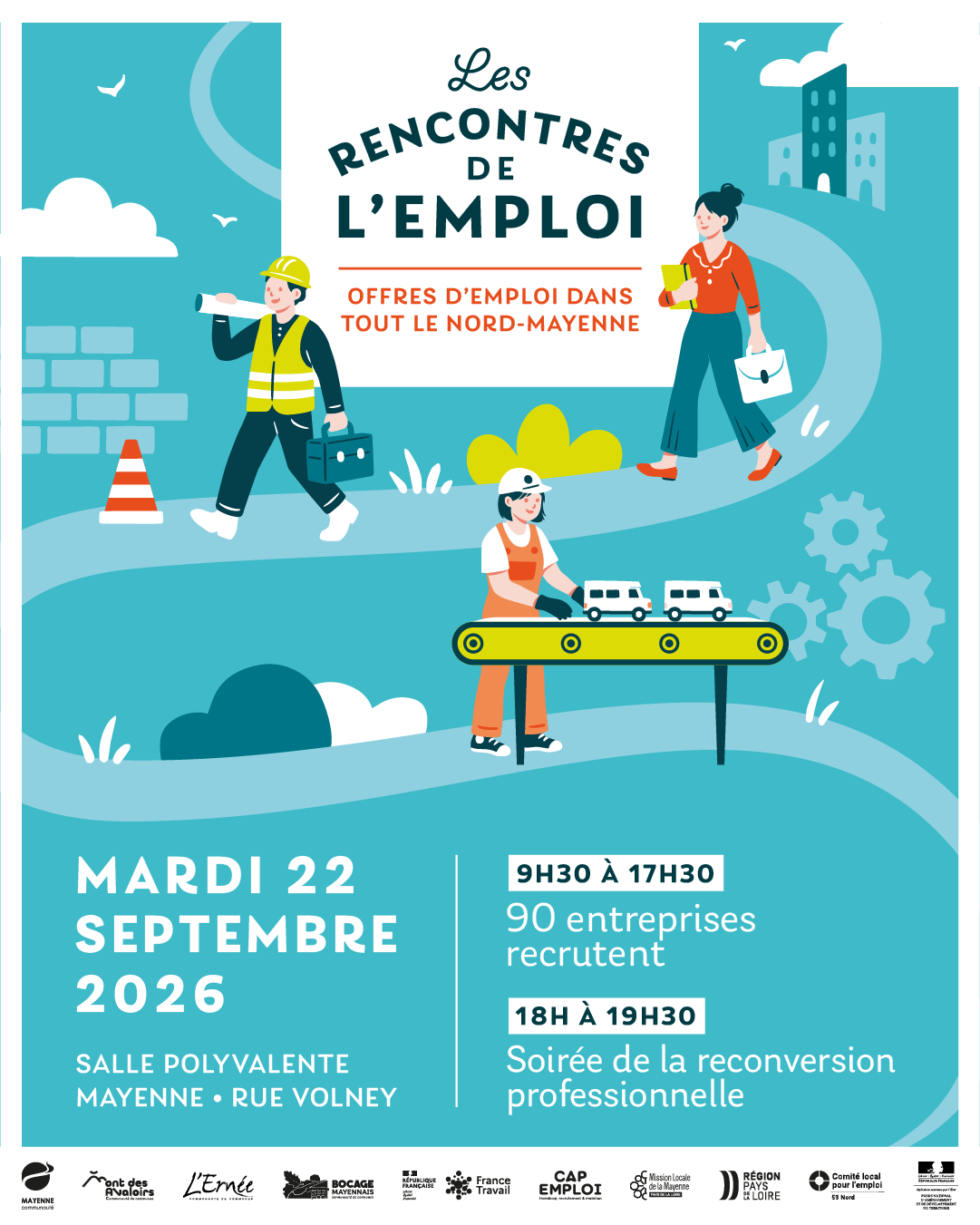 Les Rencontres de l&rsquo;Emploi reviennent !